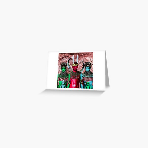 NJOKU-JI, IFEJIOKU, AHIA-NJOKU, AHA-NJOKU BY SIRIUS UGO ART Greeting Card
