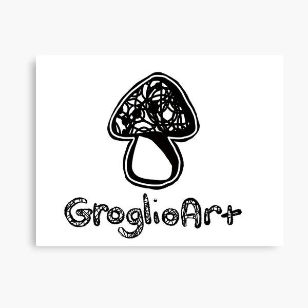 GroglioArt Mushroom Canvas Print