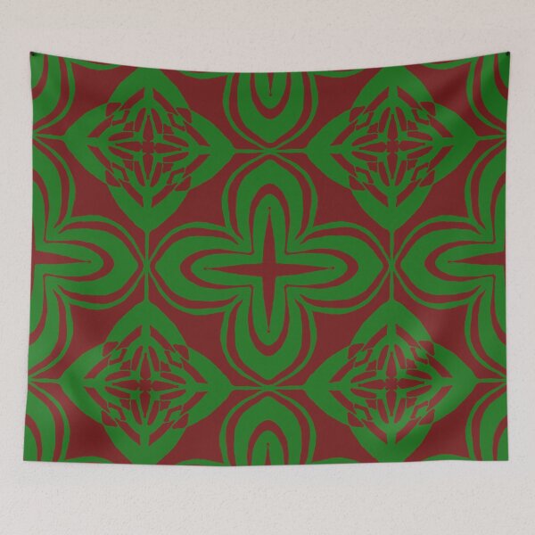 Item preview, Red and Green Paper Cutout designed and sold by Zilpa’s Prints.