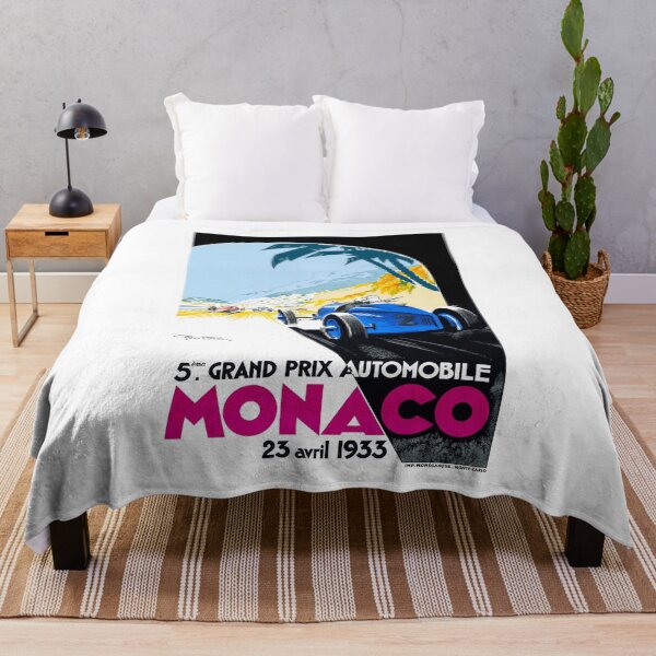 Item preview, 1933 Monaco Grand Prix Race Poster designed and sold by retrographics.