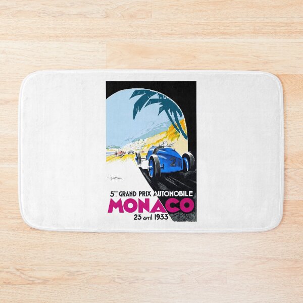 Item preview, 1933 Monaco Grand Prix Race Poster  designed and sold by retrographics.