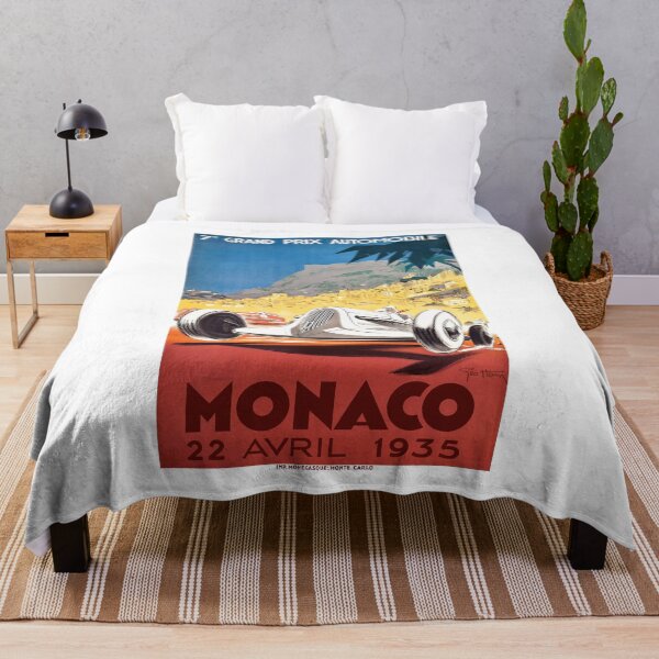 Item preview, 1935 Monaco Grand Prix Race Poster designed and sold by retrographics.
