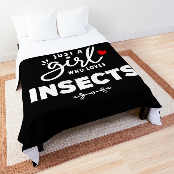 Just A Girl Who Loves Insects Comforter