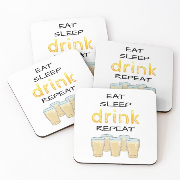 Item preview, Eat Sleep Drink Repeat designed and sold by Lady Dragonwren.