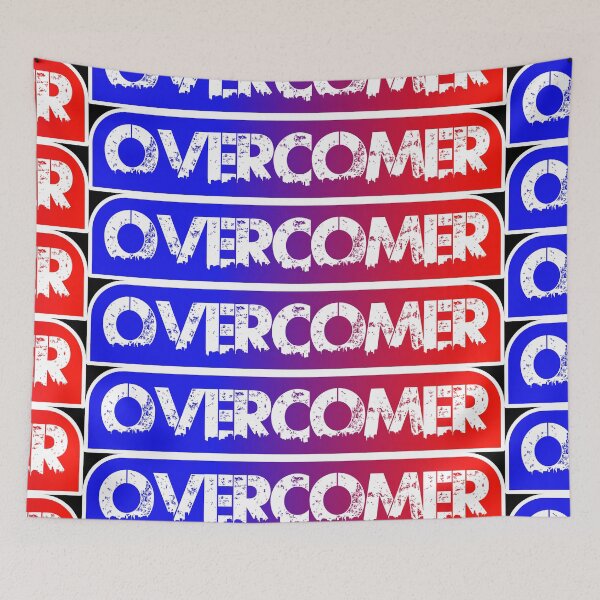 Item preview, Overcomer, Challenging, Strong, Fighter designed and sold by TagCreation.