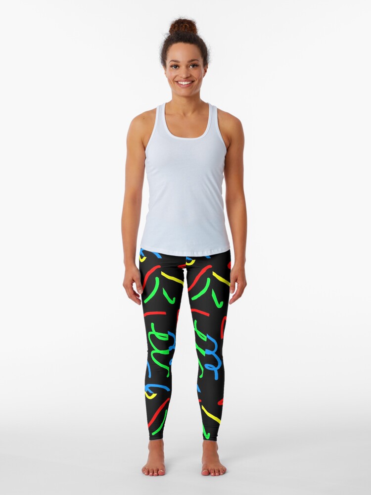 multicolor leggings