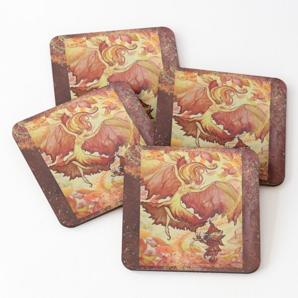 Item preview, Dancing in fall leaves designed and sold by AmandaGoulart.