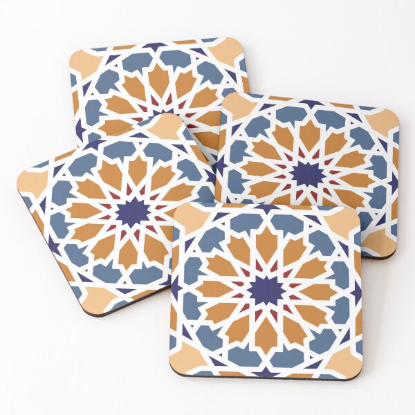 Item preview, Geometric Arabic pattern inspired by the Safaa Gardens Mosque at KAUST, Saudi Arabia designed and sold by CreatEVEdesign.