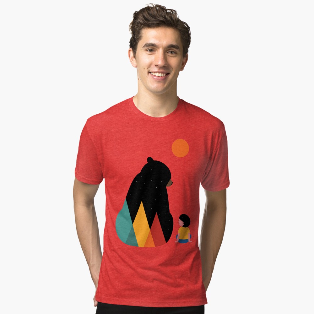 Item preview, Tri-blend T-Shirt designed and sold by AndyWestface.