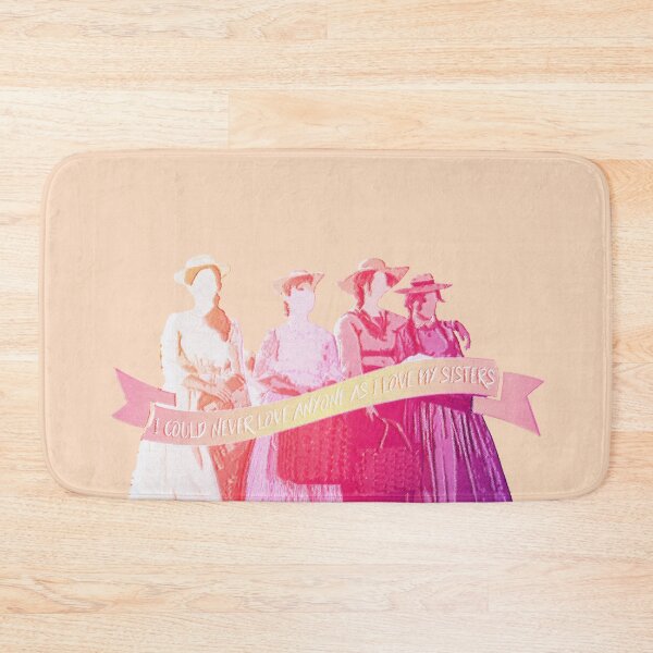 Item preview, "I Could Never Love Anyone As I Love My Sisters" Little Women Typography designed and sold by stephensking.