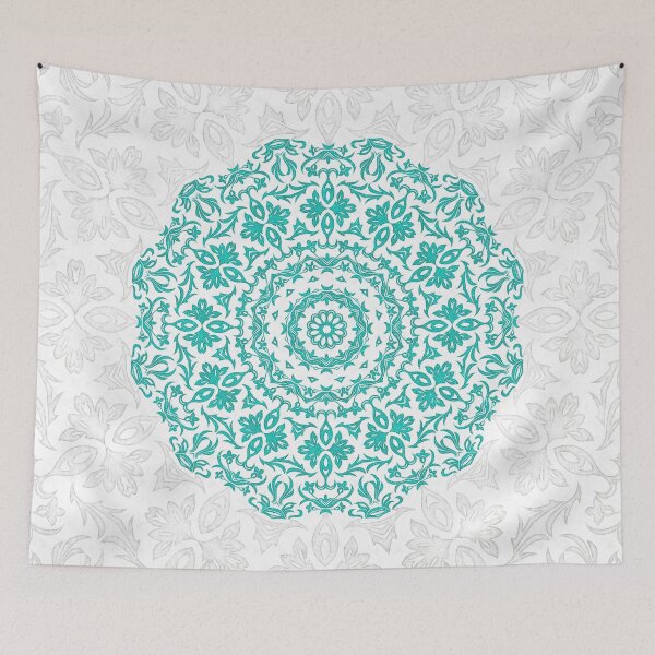 Item preview, Bohemian Glittering Floral Mandala designed and sold by Octavia Soldani.