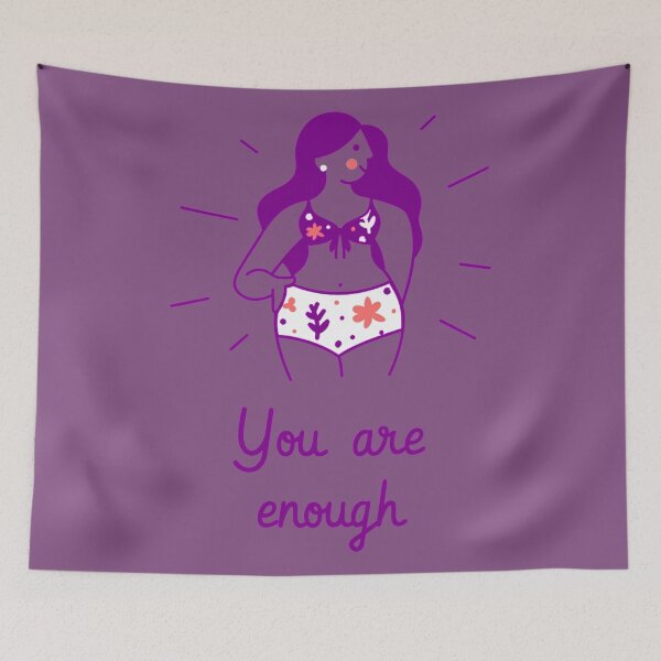 Item preview, Are Enough Girl Violet designed and sold by CharlieCreator.
