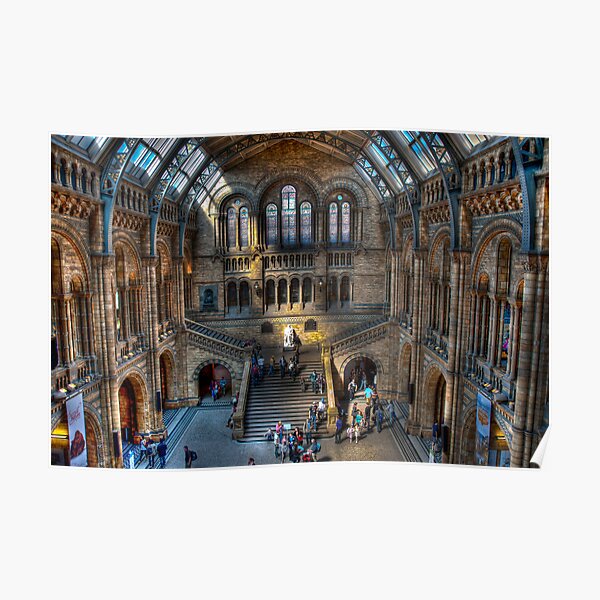 The Natural History Museum: London. Poster