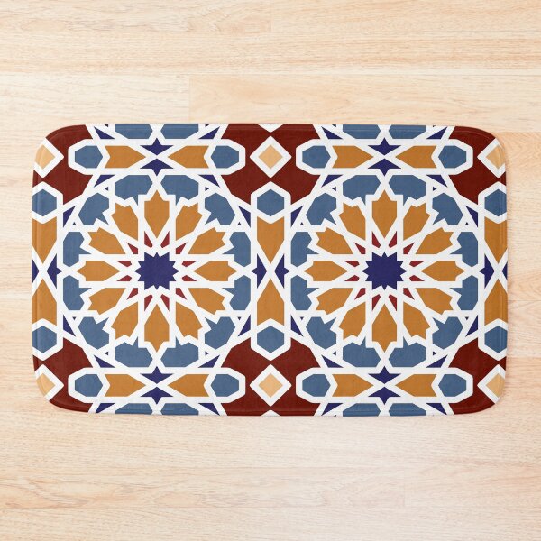 Item preview, Geometric Arabic pattern inspired by the Safaa Gardens Mosque at KAUST, Saudi Arabia designed and sold by CreatEVEdesign.