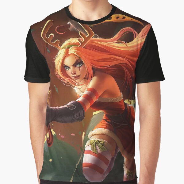 Slay Belle Katarina Splash Art - League of Legends Graphic T-Shirt