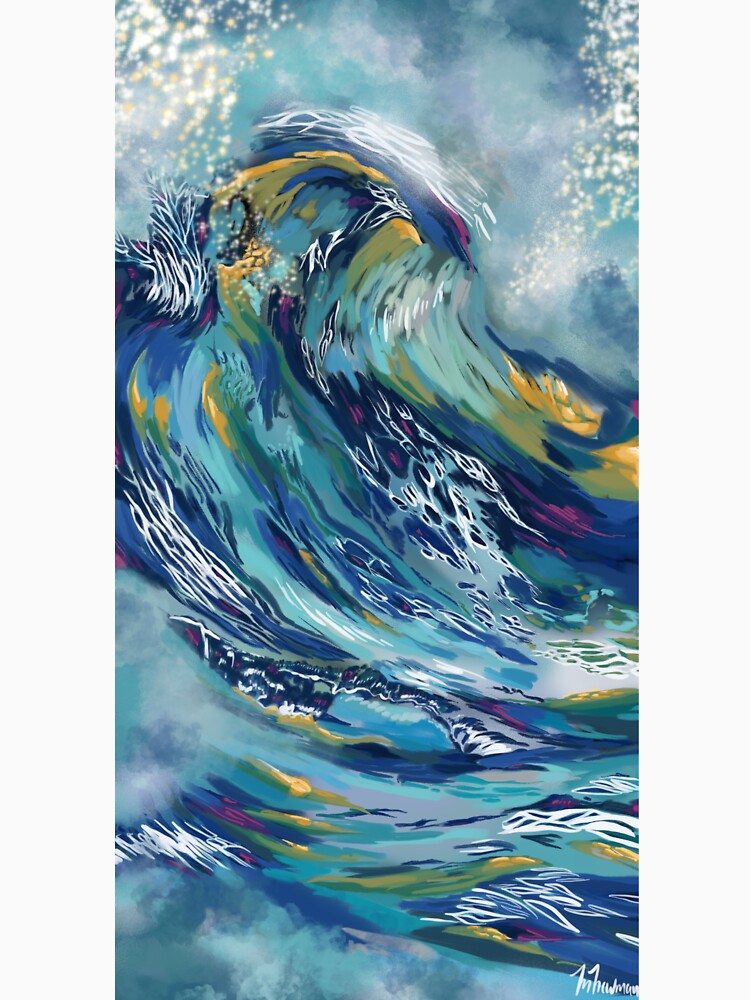 digital art wave