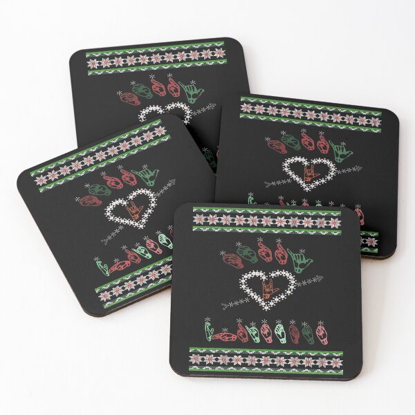 Item preview, Sign Language Shirt Merry Ugly Christmas Holiday Gift designed and sold by hcetinuk.