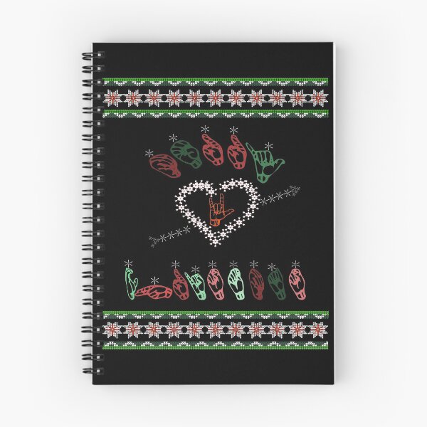 Item preview, Sign Language Shirt Merry Ugly Christmas Holiday Gift designed and sold by hcetinuk.