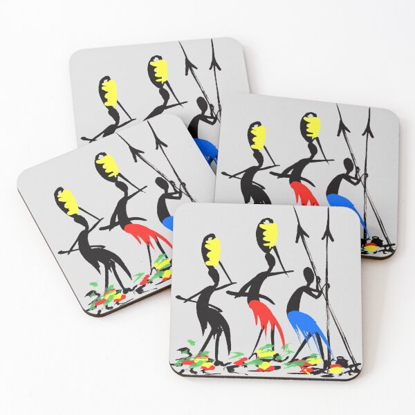 Item preview, Three colourful successful African hunters. designed and sold by Squirrox.