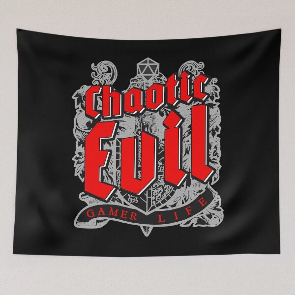Item preview, Chaotic Evil Character Alignment designed and sold by GrandeDuc.