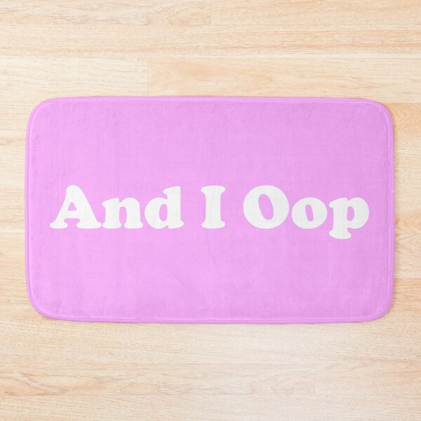 Item preview, And I Oop white text designed and sold by craig777red.
