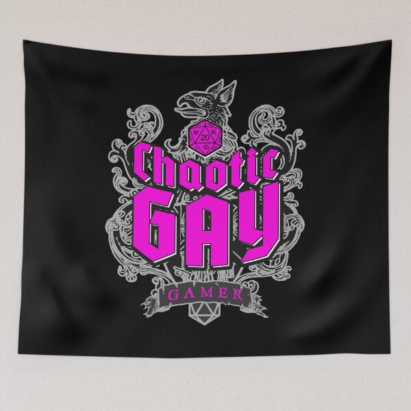 Item preview, Chaotic Gay LGBTQ LGBT Character Alignment designed and sold by GrandeDuc.