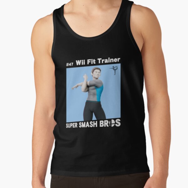 Wii Sports Tank Tops Redbubble - wii fit trainer male roblox