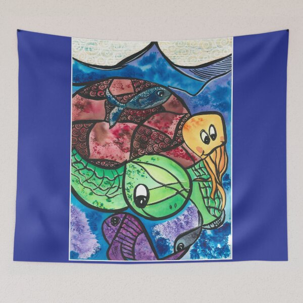 Item preview, The happy  turtle  designed and sold by chezmurray72.