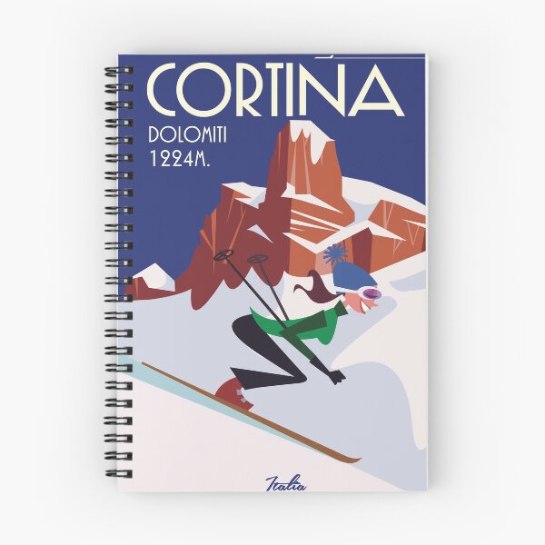 Item preview, Cortina D'Ampezzo ski poster designed and sold by GAGodel.
