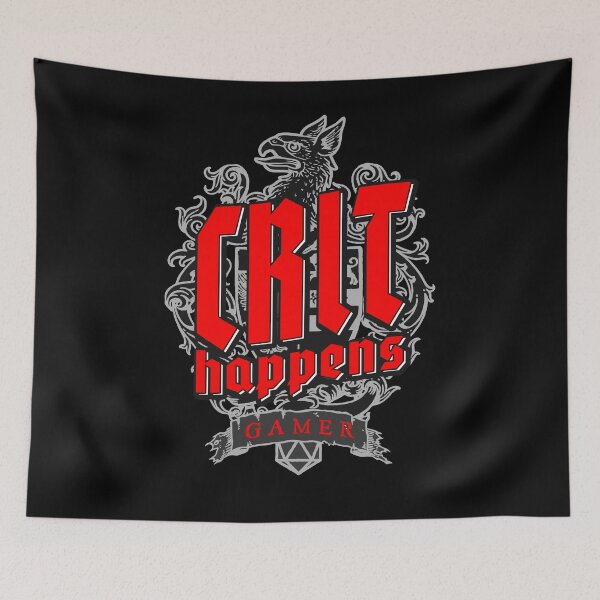 Item preview, Crit Happens Unlucky Critical Hit designed and sold by GrandeDuc.