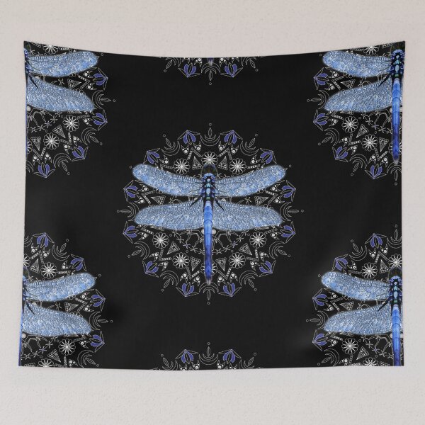 Item preview, Dragonfly Clothing Dragonfly Inn Shirt with Mandala Sweatshirt Yoga Wear designed and sold by hcetinuk.