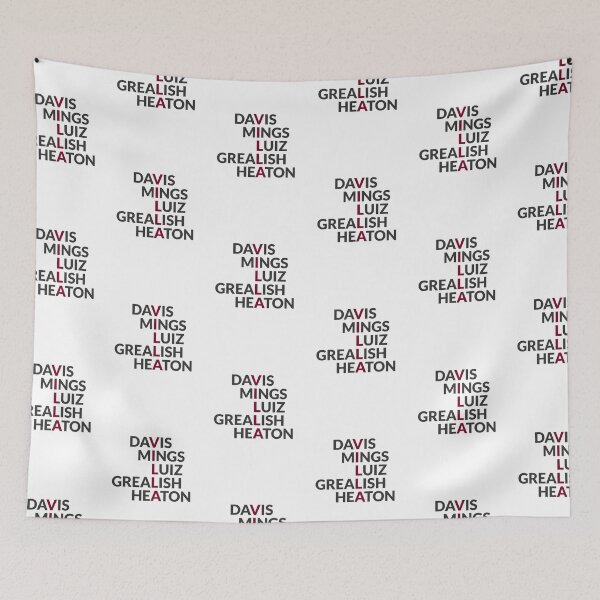 Item preview, Aston Villa 2019/20: 'Villa' spelt using player names designed and sold by amzyydoodles.