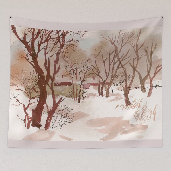 Item preview, Winter Landscape. November Leaving, December Coming. designed and sold by NorroenDyrd.