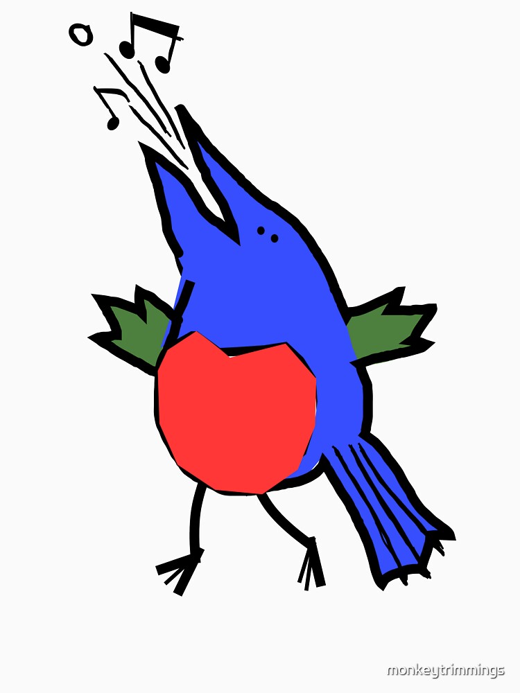 Abstract Musician - Singing Bird by monkeytrimmings