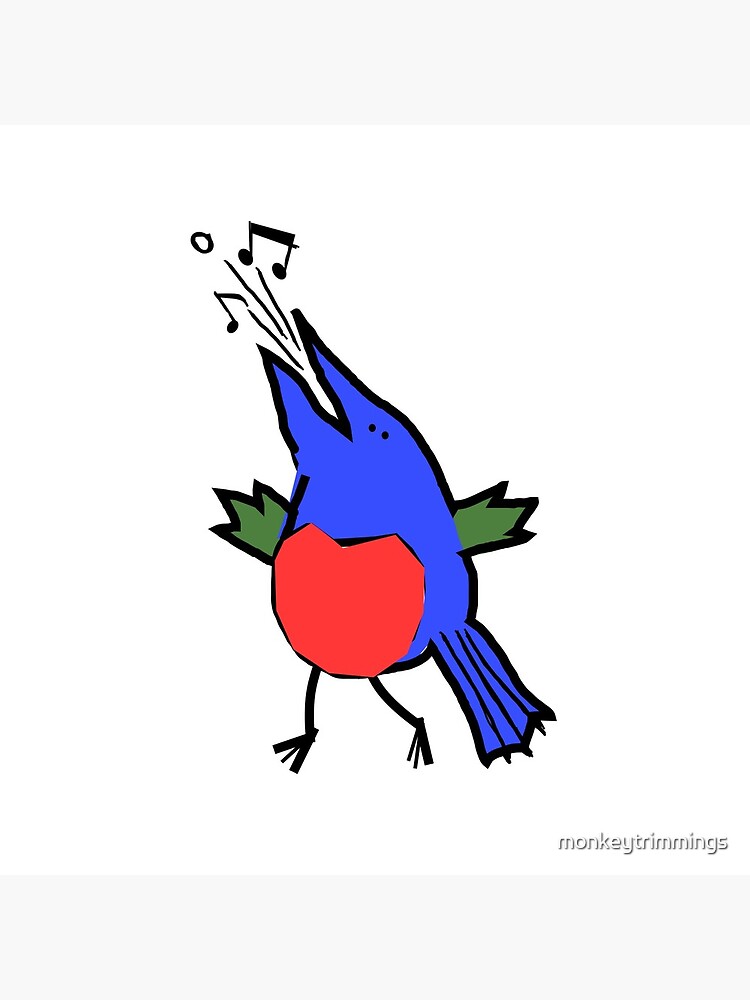 Abstract Musician - Singing Bird by monkeytrimmings