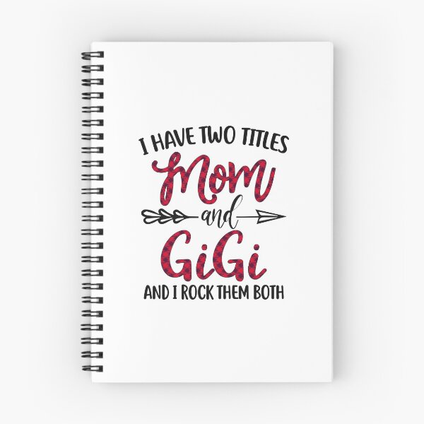Aperçu de l'œuvre J'ai deux titres Maman et Gigi - Je les bascule tous les deux créée et vendue par BlueShop.
