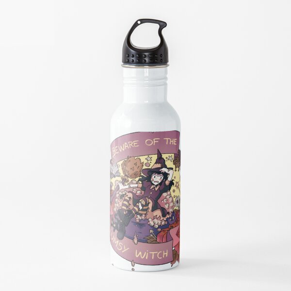 Beware of the Clumsy Witch Water Bottle