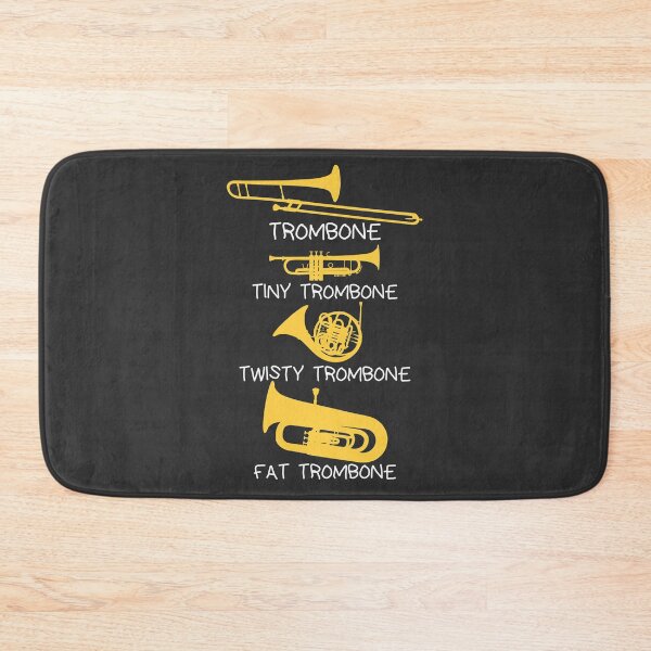 Item preview, Funny types of trombones, funny trombone gift idea designed and sold by HEJAshirts.