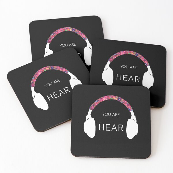 Item preview, YOU ARE HEAR Headphones designed and sold by KALEIDOSCOPE UK.
