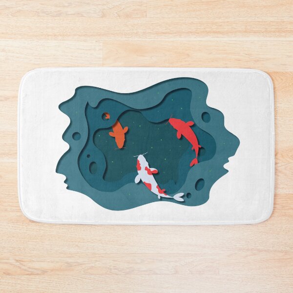 Item preview, Calendar 2020 Koi Fish Pool + white background designed and sold by Yellow-Studio.
