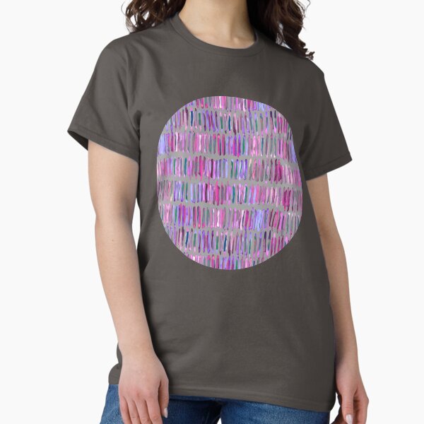 Item preview, Messy Watercolor Stripes in Pink and Purple designed and sold by micklyn.