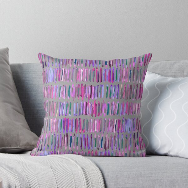 Item preview, Messy Watercolor Stripes in Pink and Purple designed and sold by micklyn.