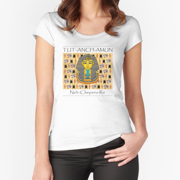 TUTANCHAMUN Neb-Cheperu-Re Tailliertes Rundhals-Shirt
