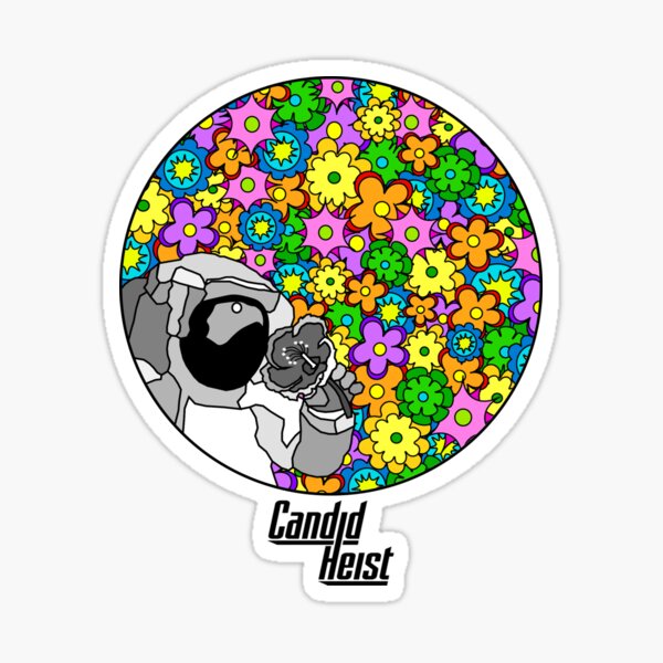 Candid Heist - Moonflowers Sticker