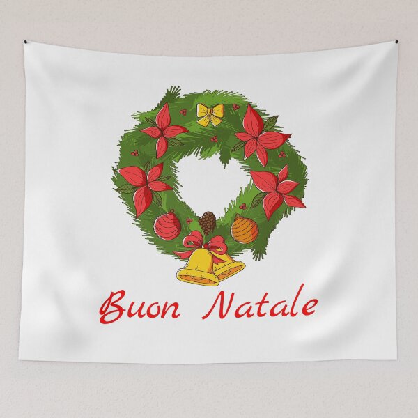Item preview, Buon Natale Tanti Auguri Italian Merry Christmas Gift designed and sold by MagicBoutique.