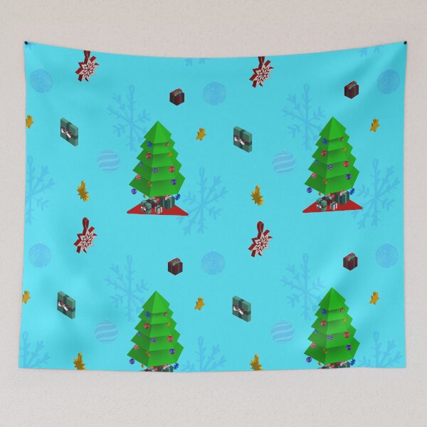 Item preview, Isometric Christmas winter vector with Snowflakes and other images designed and sold by Saskia Beeldman.