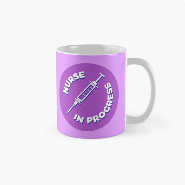 Item preview, Nurse in Progress - Syringe - Purple designed and sold by MOREDANKMEMES.