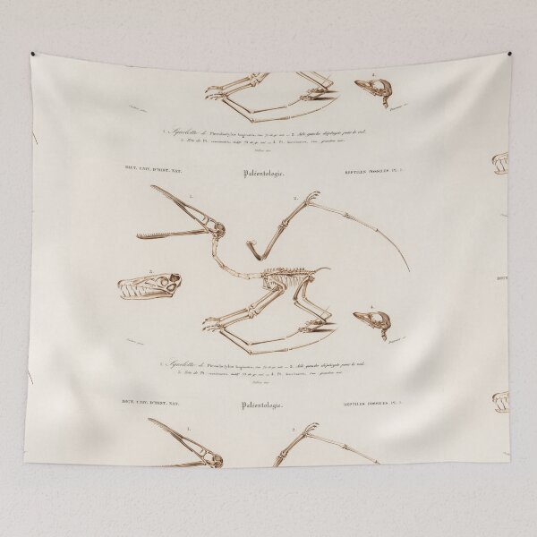 Artikelvorschau, Terrasaur Pteranodon vintage illustration entworfen und verkauft von Vintage Designs +.
