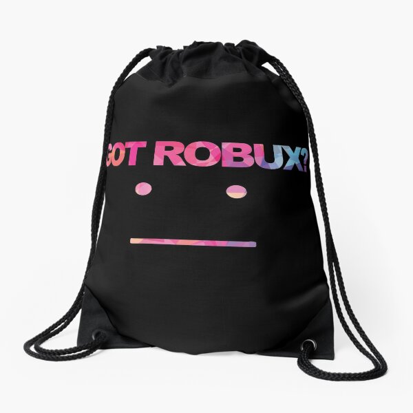 Roblox Drawstring Bags Redbubble - roblox money bag gear