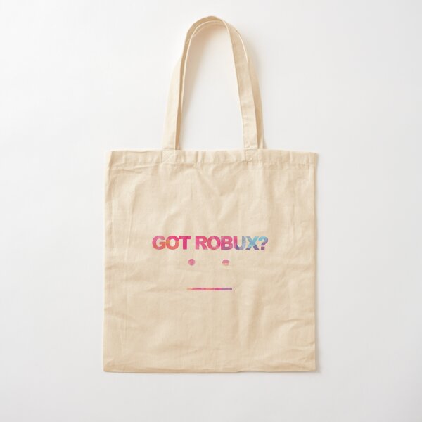 Roblox Robux Tote Bags Redbubble - roblox robux bag code